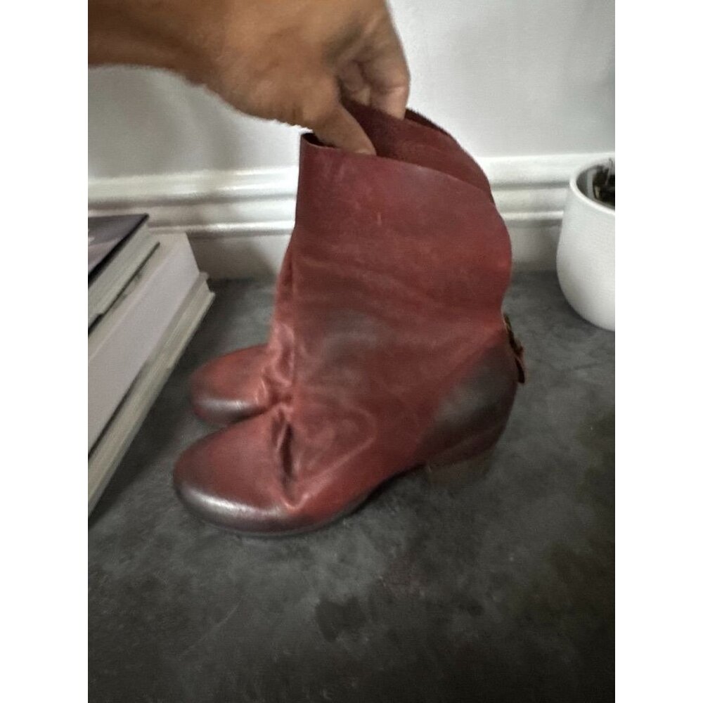 Elena Lachi's Brown Booties Size 36
